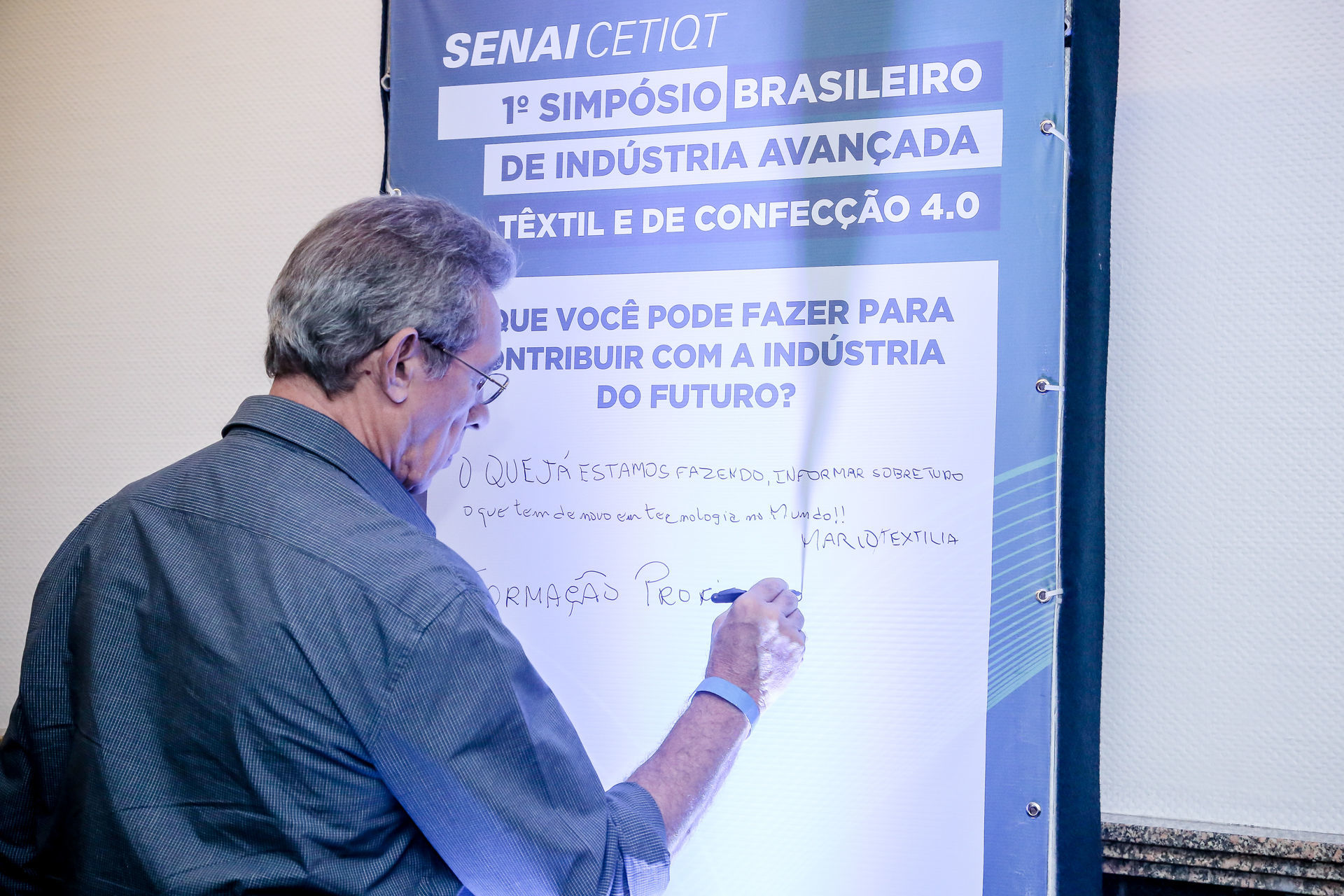 Foto 1º SIMPÓSIO BRASILEIRO DE INDÚSTRIA AVANÇADA TÊXTIL E DE CONFECÇÃO 4.0 - Imagem 2